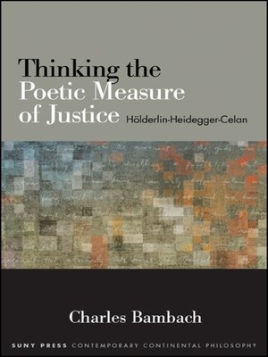 cover image of Thinking the Poetic Measure of Justice